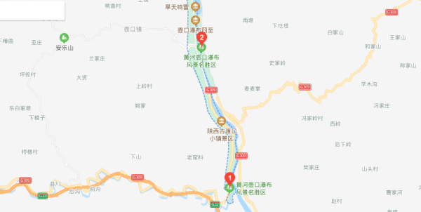 壶口瀑布在哪个省,黄河壶口瀑布在哪个省份图3