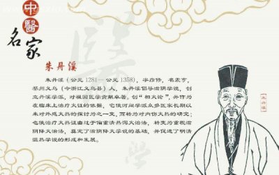 ​朱丹溪简介：元朝医学界，“滋阴派”的创始人
