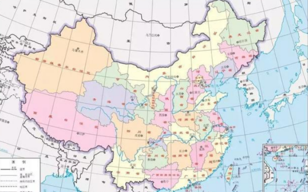 全国各地简称及省会顺口溜,中国各省简称顺口溜拼音版图3