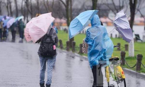 什么天气系统造成的大风为多,我国部分地区连降大雨暴雨图2