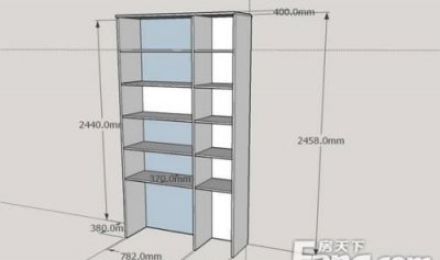 ​书架的尺寸,书架的常规尺寸