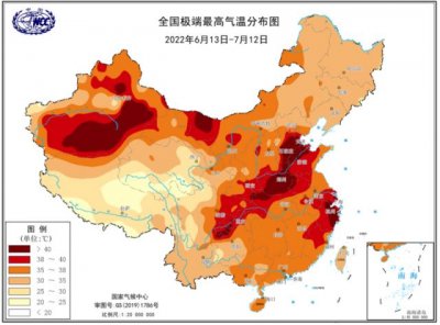 ​今年全国多地高温破历史极值（2022年夏秋季高温创历史纪录）