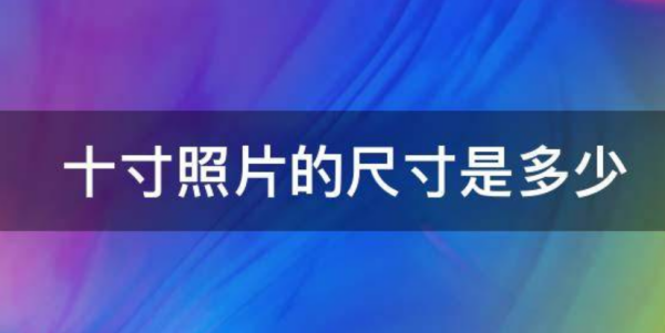 十寸照片尺寸,10寸照片尺寸多少厘米图4