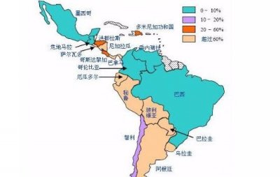 ​南美洲的组成 目前已经独立的国家有12个