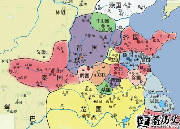 战国七雄灭亡顺序 当时战国七雄兵力各是多少