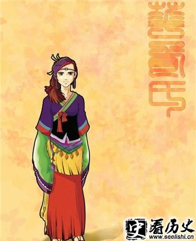 九河神女华胥氏图片