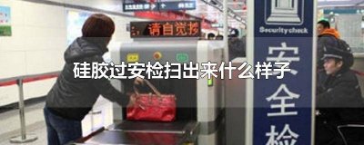 ​地铁安检能看到硅胶制品吗视频 硅胶制品能过地铁安检