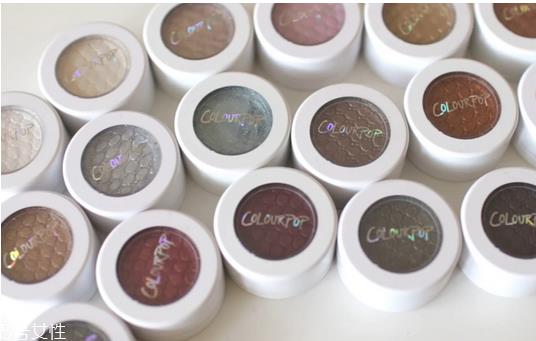 colourpop眼影真假辨别对比 colourpop眼影最全试色