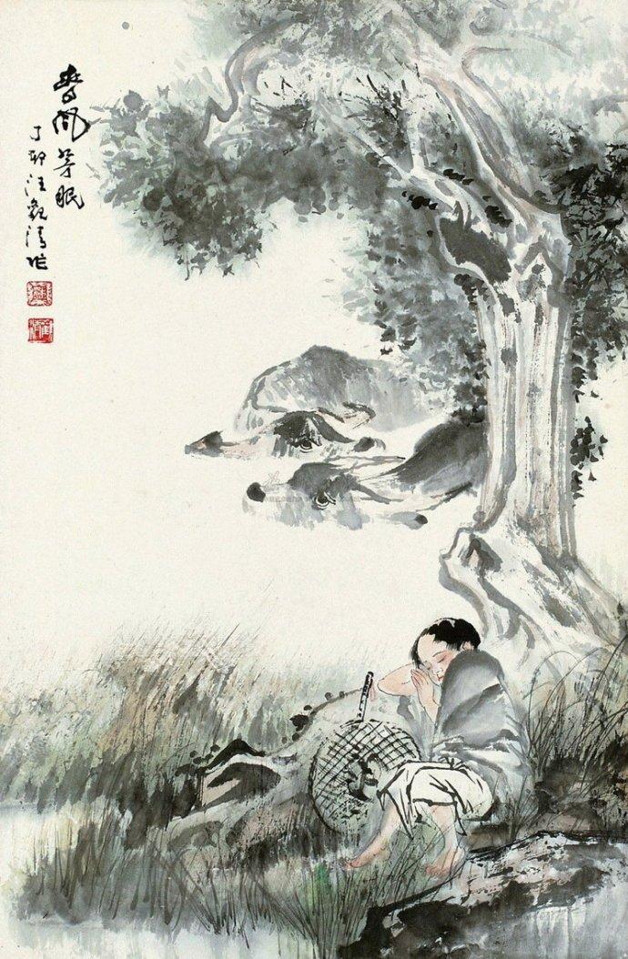 从连环画到中国画！国画名家汪观清人物画作品欣赏！