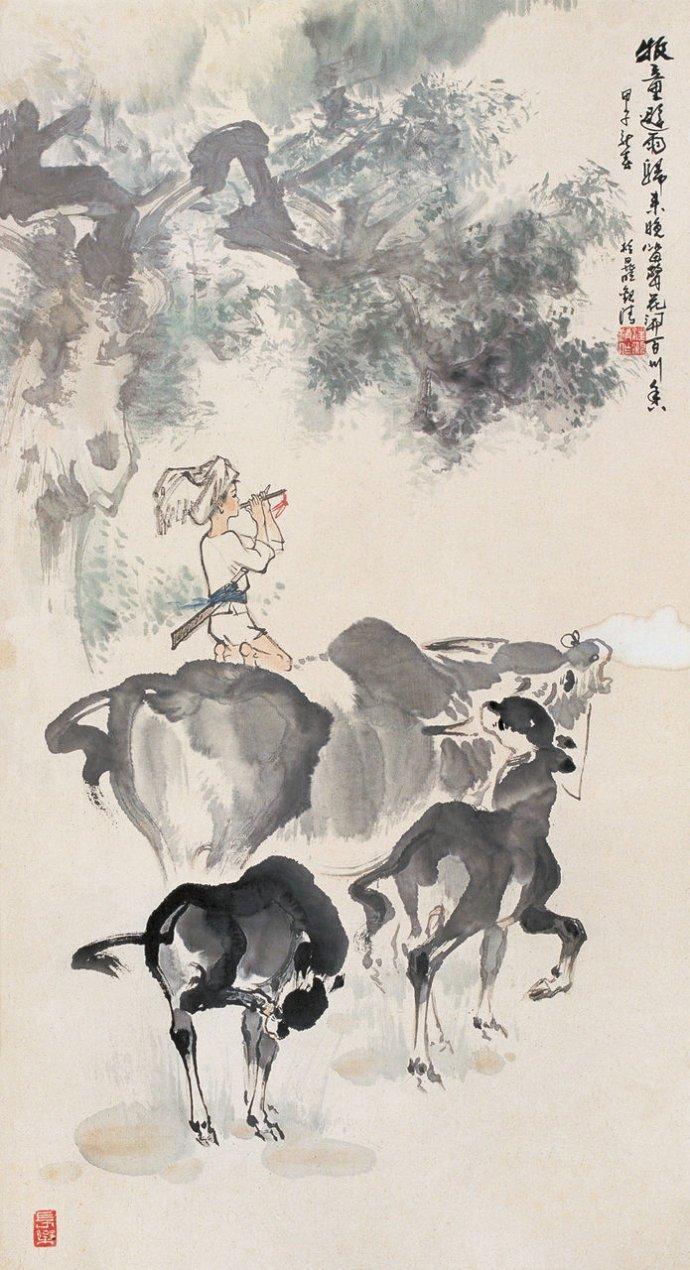 从连环画到中国画！国画名家汪观清人物画作品欣赏！