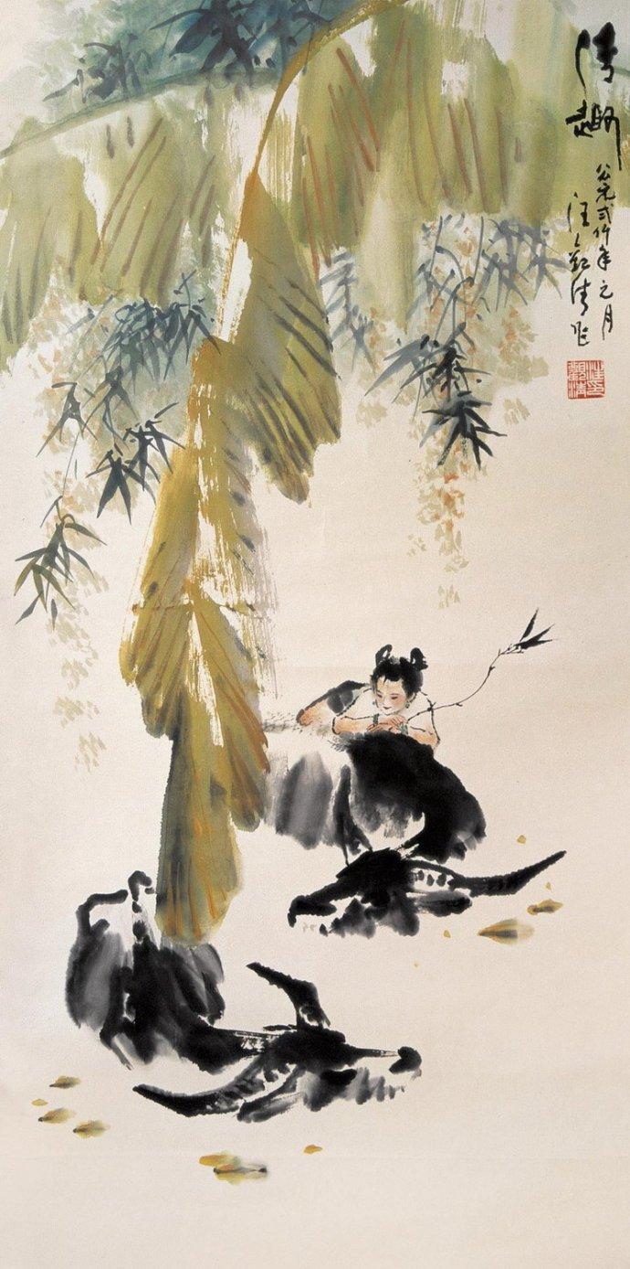 从连环画到中国画！国画名家汪观清人物画作品欣赏！